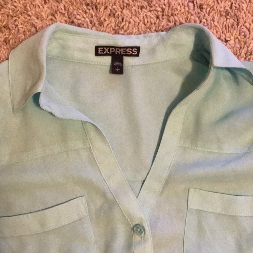 Express button down blouse size Small - Picture 2 of 5